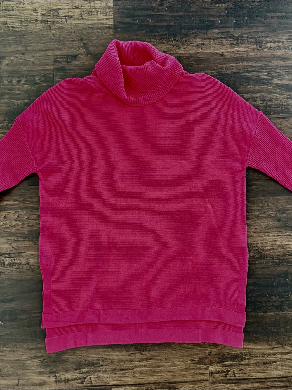 Women’s Fuchsia Cowl Neck Sweater